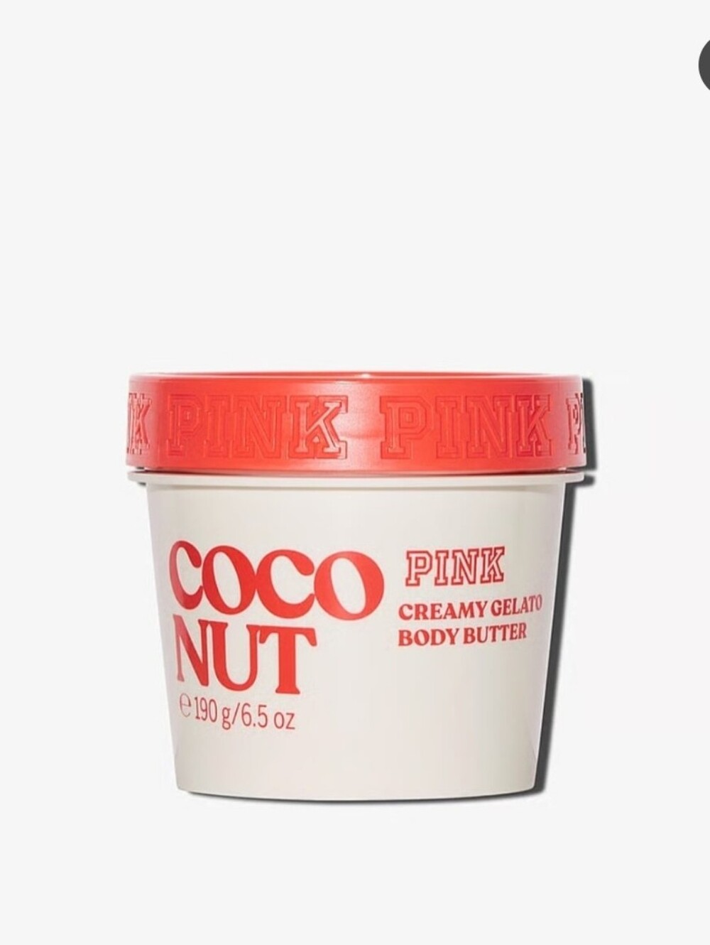 PINK Victoria's Secret Coconut Creamy Gelato Body Butter